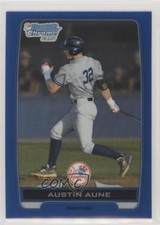 2012 Bowman Draft Chrome Draft Picks Blue Refractors /250 Austin Aune #BDPP39