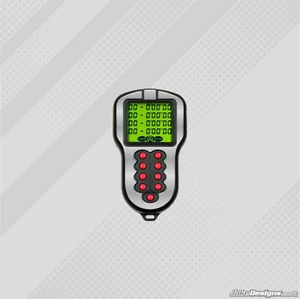 CHROME STYLE GEL STICKER FOR ALFANO KRONOS V2 STOPWATCH - KARTING - Picture 1 of 1