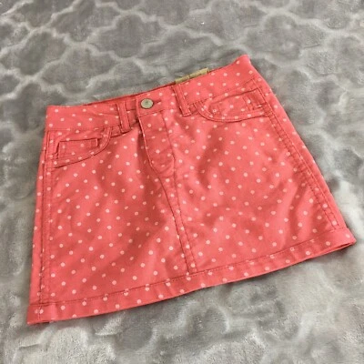 Girls Size 8 Route 66 Reversible Pink Polka Dot Skirt NWOT - Image 1 of 4