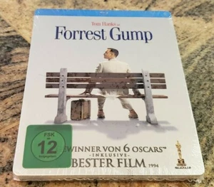 FORREST GUMP SteelBook Blu Ray Brand New Factory Sealed German Import Region B - Picture 1 of 6