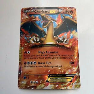 Charizard EX XY17 Holo Rare JUMBO Black Star Promo Vintage Pokemon JUMBO - Picture 1 of 4
