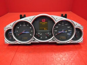 05-06 Porsche Cayenne S Instrument Gauge Cluster Speedometer High Silver 228,221 - Picture 1 of 14