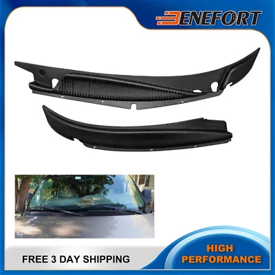 Fits 1996-2017 Chevy GMC Left & Right Side Windshield Wiper Motor Cowl Cover - Image 1 of 4