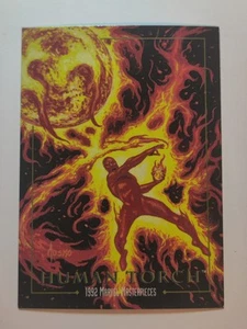 1992 Skybox Marvel Masterpieces - Human Torch #31 - Picture 1 of 2