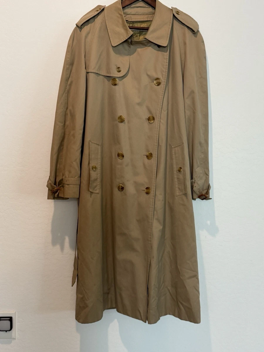 Burberry Trench Coat Men 44 for sale | eBay