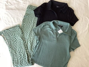 NEW New Look Trousers & Tops Outfit Age 14-15y Girls Worth £35 - Picture 1 of 4