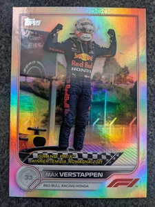 2022 TOPPS FORMULA 1 MAX VERSTAPPEN GRAND PRIX RAINBOW PARALLEL#152 - Picture 1 of 1