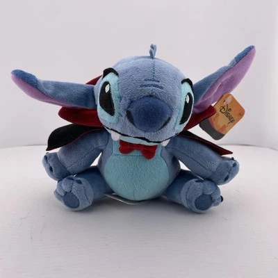 迪士尼皮克斯万圣节Lilo & Stitch吸血鬼针毛绒6英寸 — 第 1/4 张图片