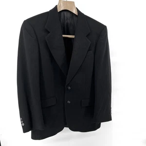 Amherst & Brock Made in USA Black Camelhair Blazer Today's Man 38R - Picture 1 of 14