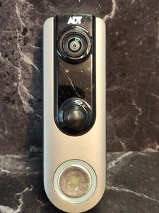 ADT Wireless Indoor/Outdoor Doorbell Camera (DBC835 V2) Used, Tested Working - Picture 1 of 4