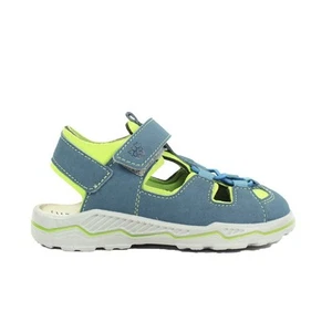 Ricosta Gery Grey/Green Children's Closed Toe Sandals - Picture 1 of 4