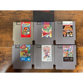 Nintendo NES Game Bundle Dragon Warrior Wizards & Warriors Blades of Steel 6