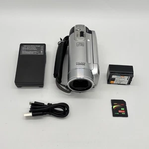 Canon Legria FS100 E Handheld HD Camcorder Video Camera w/ SD Card & New Battery - Picture 1 of 13