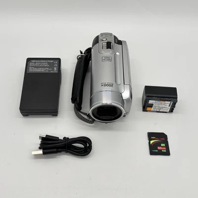 Canon Legria FS100 E Handheld HD Camcorder Video Camera w/ SD Card & New Battery - Image 1 of 4