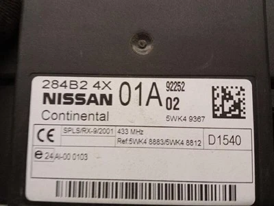 284B24X01A módulo confort para NISSAN PATHFINDER III (R51) 2.5 DCI 2005 5419266 - Immagine 1 di 4