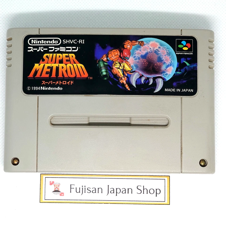 Super Metroid SFC SUPER Famicom Nintendo Game Japan Version Region-locked - Image 1 of 1
