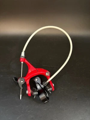 Configuración de freno delantero Soma / Origin 8 rojo negro bicicleta de pista engranaje fijo velocidad única Foto 1 de 4