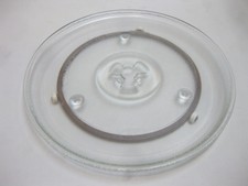 Glasteller Mikrowellenteller Drehteller Ø27cm Rollenring