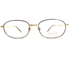 Augar Eyeglasses Frames HT51 CHAMPAGNE Brown Gold 22KT GP Gold Plated 52-19-140