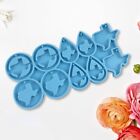 Earrings Epoxy Resin Mold Ear Studs Dangle Casting Silicone Diy Craft Tool