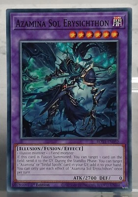 Playset 3x Azamina Sol Erysichthon - ROTA-EN032 - Rage of the Abyss - EN/NM - Bild 1 von 2