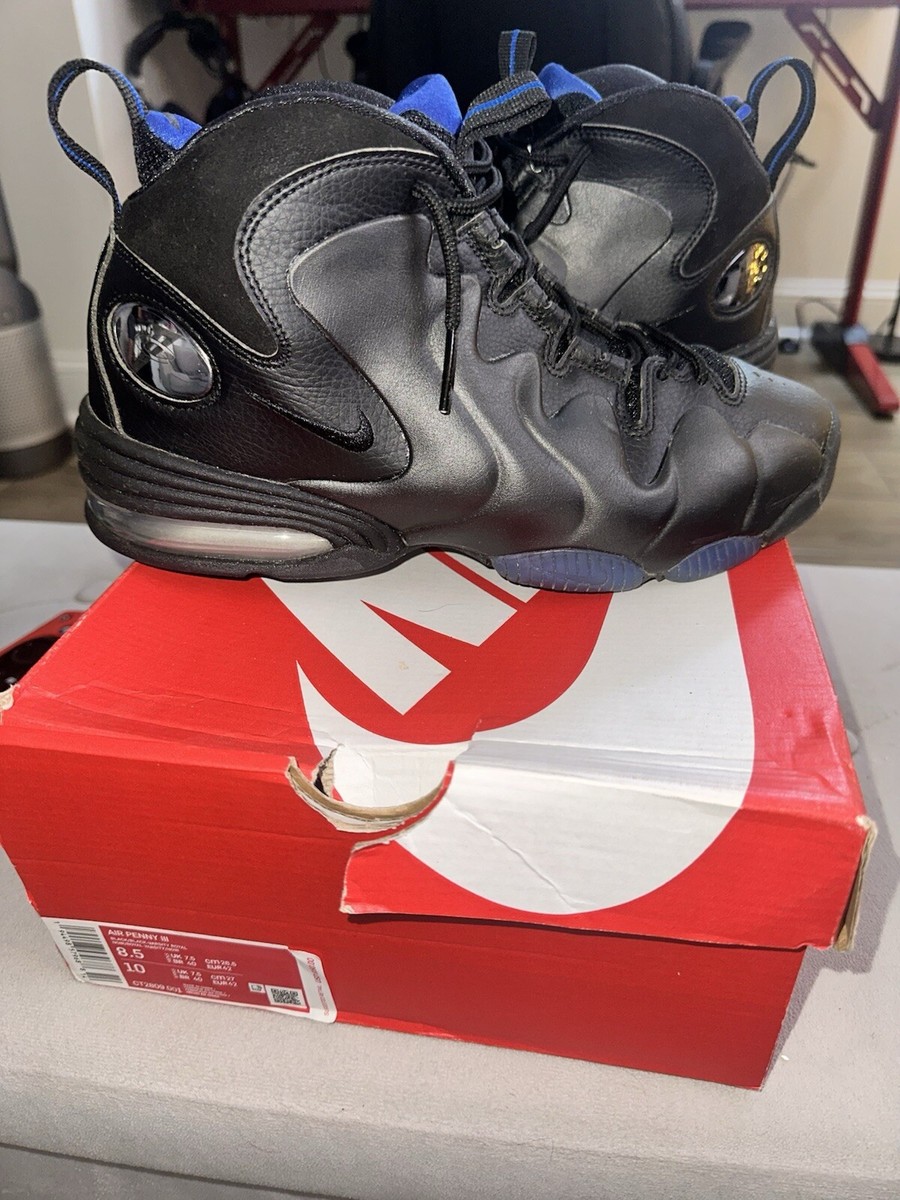 Nike Air Penny 3 Black Varsity Royal for Sale | Authenticity Nike Air Penny 3 Black Varsity Royal for Sale | Authenticity