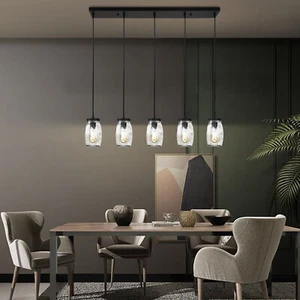 Modern Pendant Glass Ceiling Light Hanging Lamp Bar Kitchen Island Lighting - Picture 1 of 12