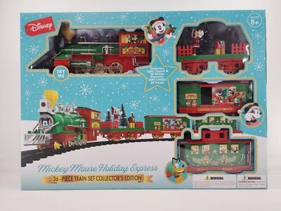 Disney's Mickey Mouse Holiday Express 36 Piece Train Set Collector's Edition - Image 1 of 4