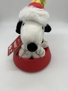 NEW Hallmark ~ Sleddin' Snoopy~ Sound & Motion ~ Woodstock 9"  - Picture 1 of 6