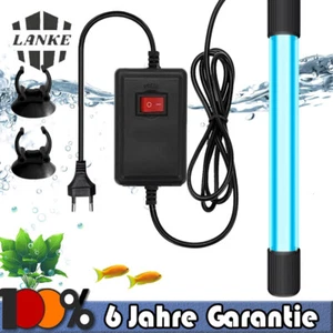 Aquarium UV Sterilisator Licht Wasser Sauber Lampe Tauch Licht Algen Tauchlampe - Bild 1 von 11