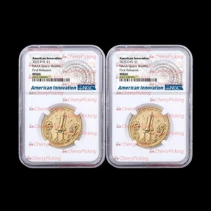 2025 P D FLORIDA AMERICAN INNOVATION NASA SPACE  NGC MS66 ⭐  FIRST RELEASES ⭐ - Picture 1 of 3