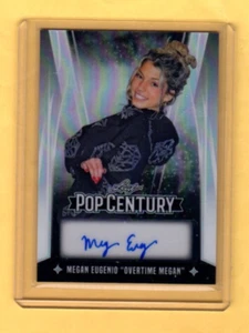 MEGAN EUGENIO "OVERTIME MEGAN" 14/25 2025 Leaf Pop Century Autogrammkarte - Bild 1 von 2