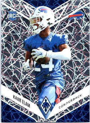 2022 Panini Phoenix -  Kaiir Elam Rookies #196 Silver Lazer (RC) Bills - Image 1 of 2
