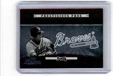 2005 Donruss Prestigious Pros Red Chipper Jones 669/700 Atlanta Braves #PP-80