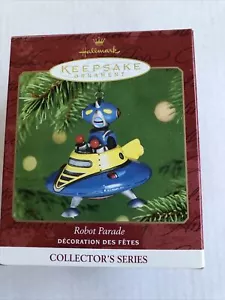 Hallmark Ornament Robot Parade 2001 Tin 2nd In Collectors Series Nello Williams - Picture 1 of 2
