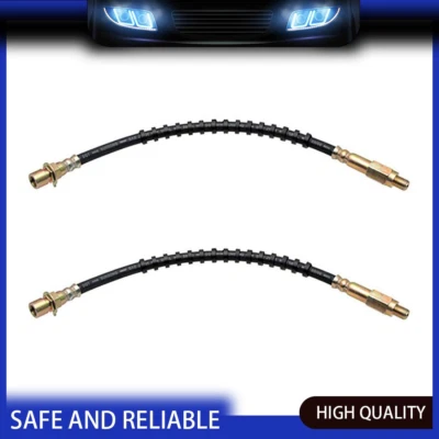 For Ford LTD 1973-1978 Ford Elite 1975-1976 2x Front Brakes Brake Hydraulic Hose - Image 1 of 4
