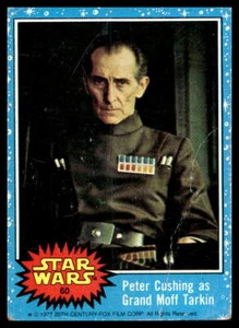 1977 Topps Star Wars #60 Peter Cushing as Grand Moff Tarkin   VG-VGEX Crease - Picture 1 of 2