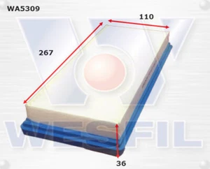 Air Filter to suit Smart ForTwo 1.0L 02/08-on - Picture 1 of 1
