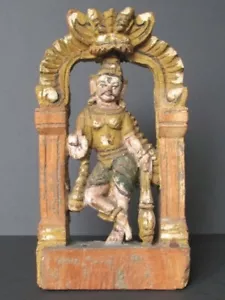 Antique Bas Relief Sculpture Wooden, India - Picture 1 of 11