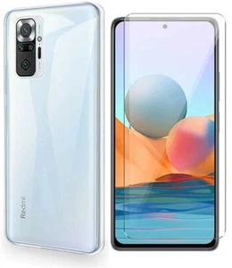 Coque Silicone TPU Transparente + Verre Trempe Pour Xiaomi Redmi Note 10 4G / N - Imagen 1 de 3