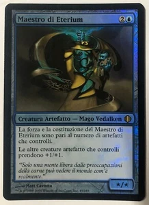 MTG Master of Etherium / Master of Etherium - FOIL Fragmente of Alara DEU (EX-) - Bild 1 von 4