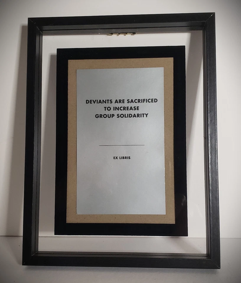 LITOGRAFÍA JENNY HOLZER TRUISM Original Edición Limitada Enmarcada DEVIANTS Foto 1 de 1