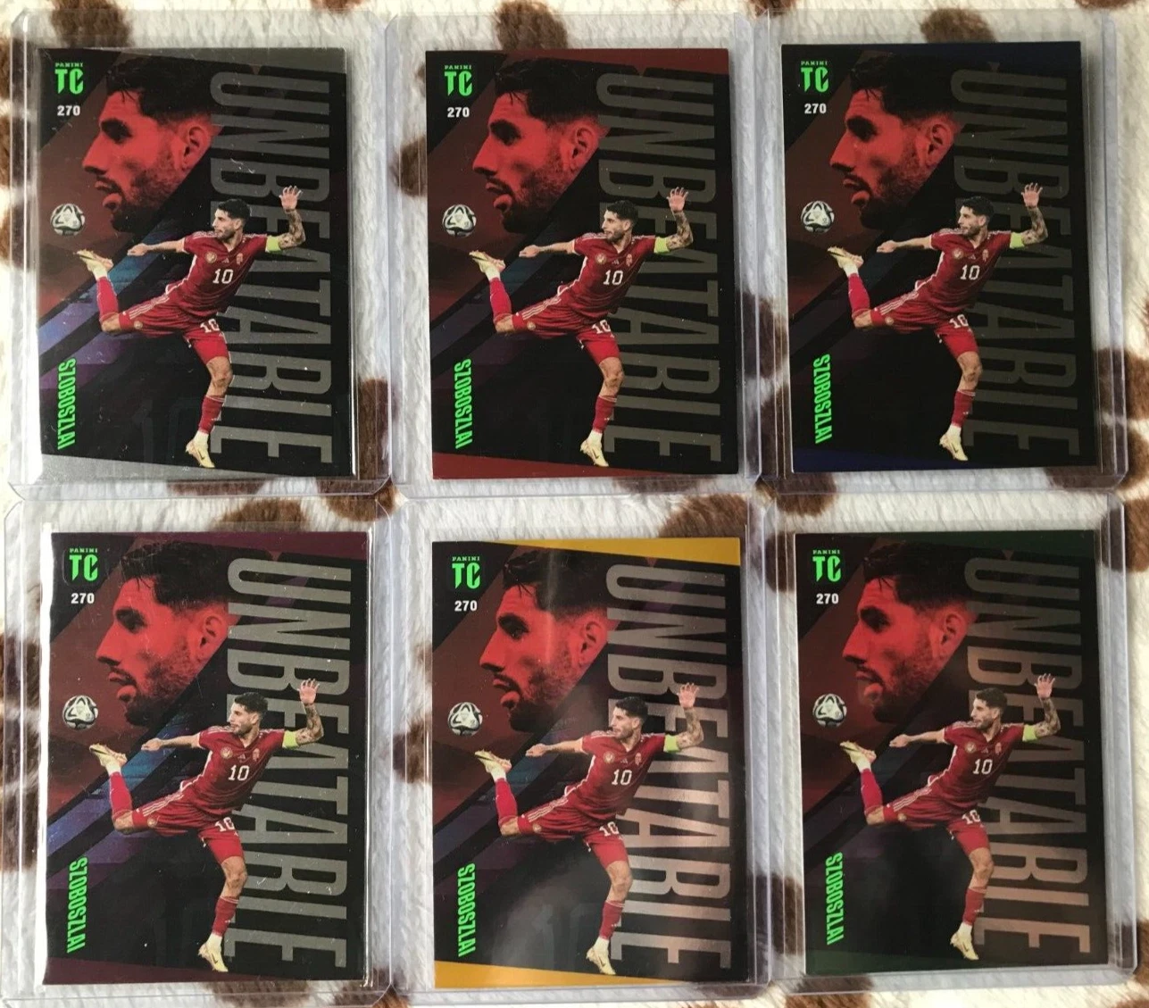 Panini Top Class 2024 Szoboszlai unbeatable card set