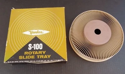 Vintage - Yankee S-100 Rotary Slide Tray - Capacity 100 -  2" x 2" Slides - Image 1 of 4