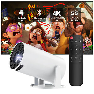 WiFi Mini projektor Android TV Przenośny projektor filmów wideo do kina domowego Nowy