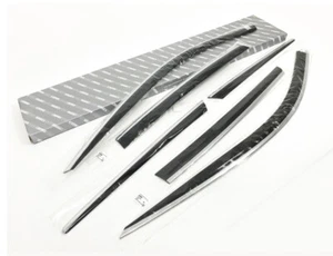Premium Door Visor Rain Vent Guard Window 4P E456 Ups for Genesis GV80 2021~2026 - Picture 1 of 11