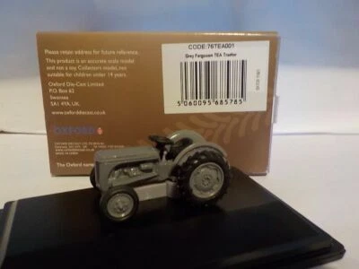 Ferguson Tea grey Oxford Diecast Model . 1/76 Model Tractor - Image 1 of 2