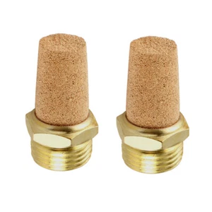 Threaded Pneumatic Muffler Cone Filter Silencer Sintered Fittings Bronze Tool - Picture 1 of 12