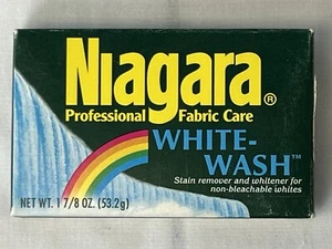 Cuidado Profesional de Tela Niagara Vintage Blanco Lavado Nuevo En Caja ¡Envío Rápido! - Imagen 1 de 3