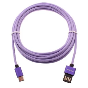 10FT USB-C CABLE PURPLE EXTRA LONG FAST CHARGER POWER CORD for PHONES & TABLETS - Picture 1 of 6
